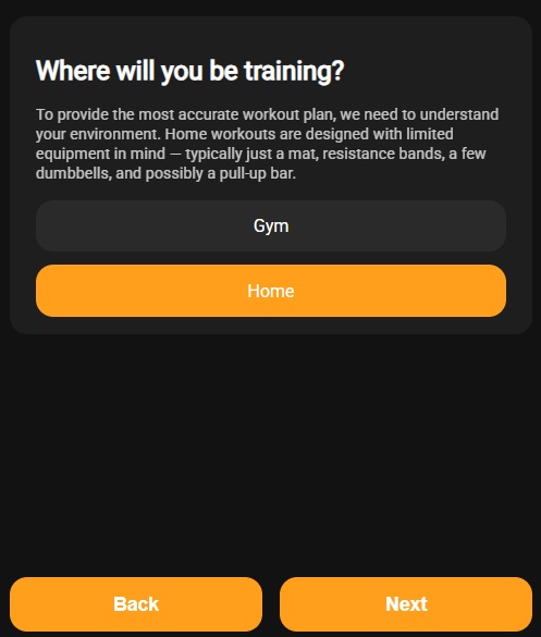 Training Location