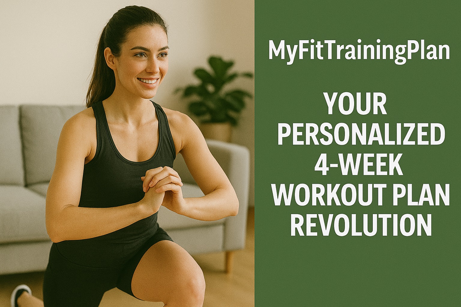 MyFitTrainingPlan: Your Personalized 4-Week Workout Plan Revolution