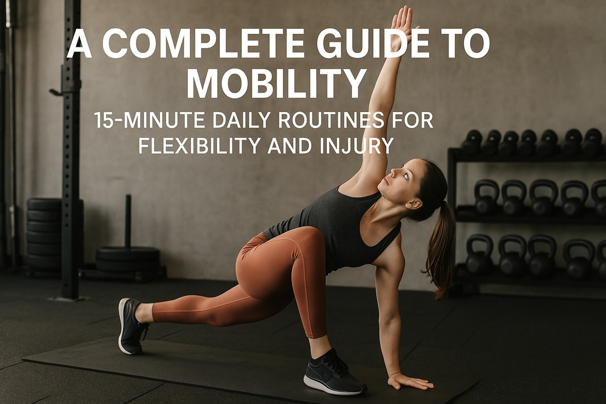 A Complete Guide to Mobility: 15-Minute Daily Routines for Flexibility and Injury 