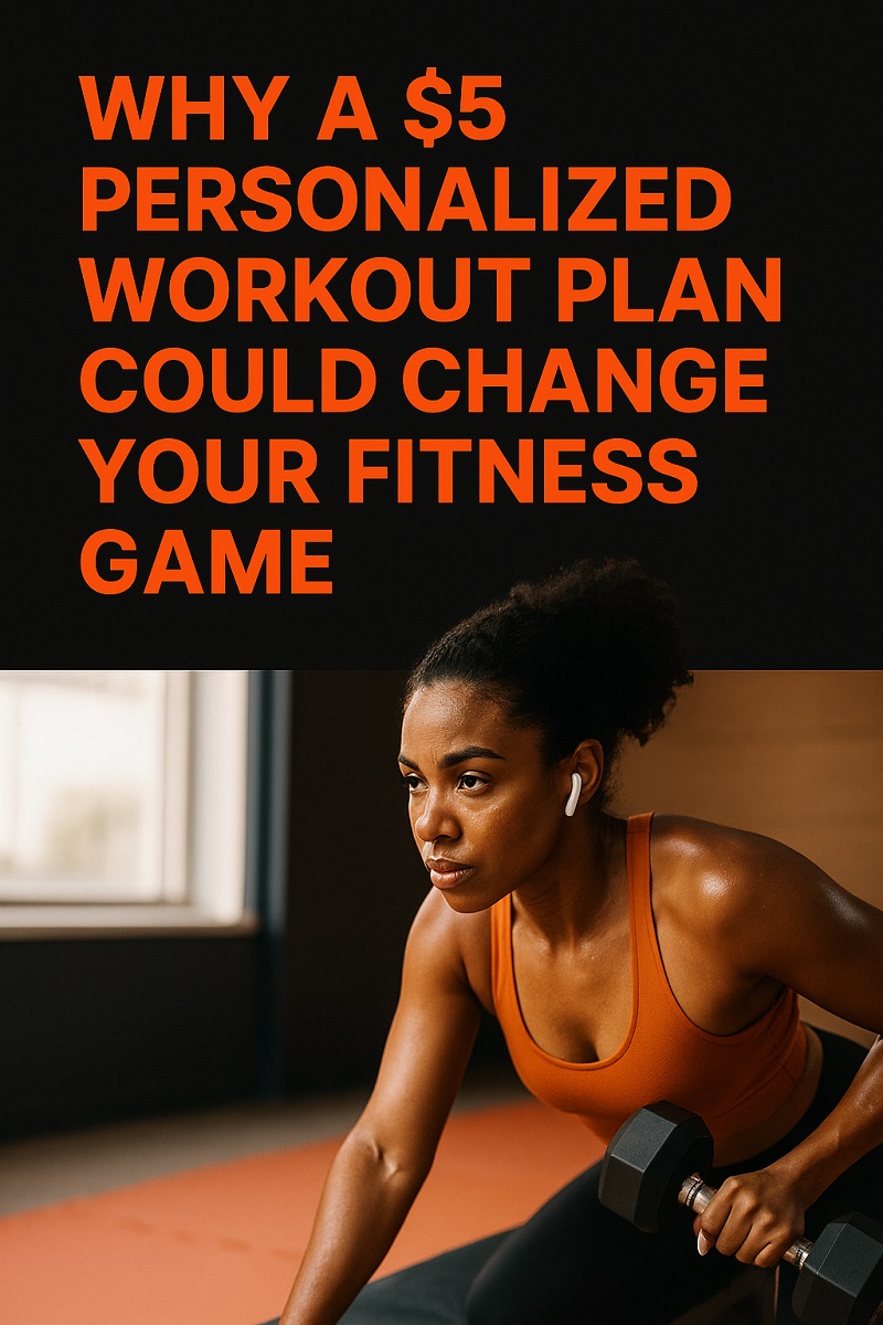 Why a $5 Personalized Workout Plan Could Change Your Fitness Game