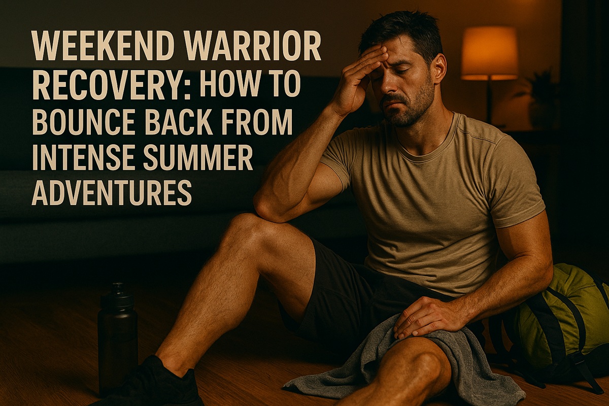 Weekend Warrior Recovery: How to Bounce Back from Intense Summer Adventures